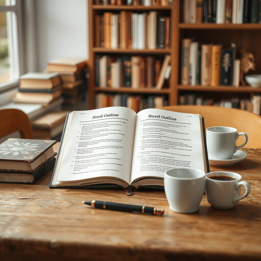 customizable novel outline templates for aspiring authors